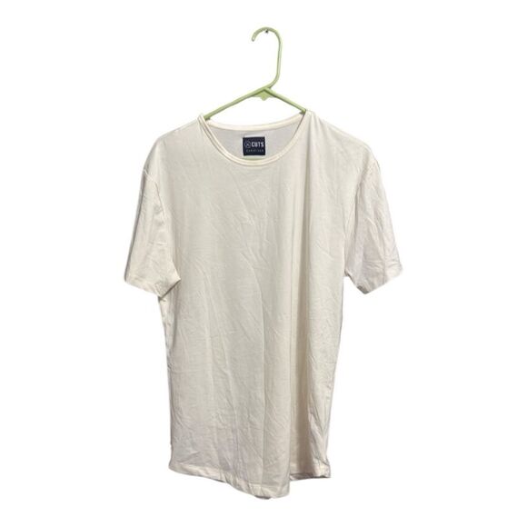 COPY - Cuts Clothing Men's Short  Sleeve Curve Hem Crew NeckSignature Fit Tee -… - Picture 1 of 6